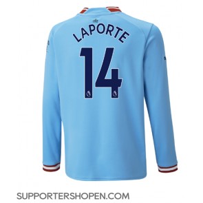 Manchester City Aymeric Laporte #14 Hemma Matchtröja 2022-23 Långärmad